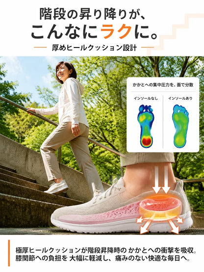 Shock Absorbing Arch Support Insoles